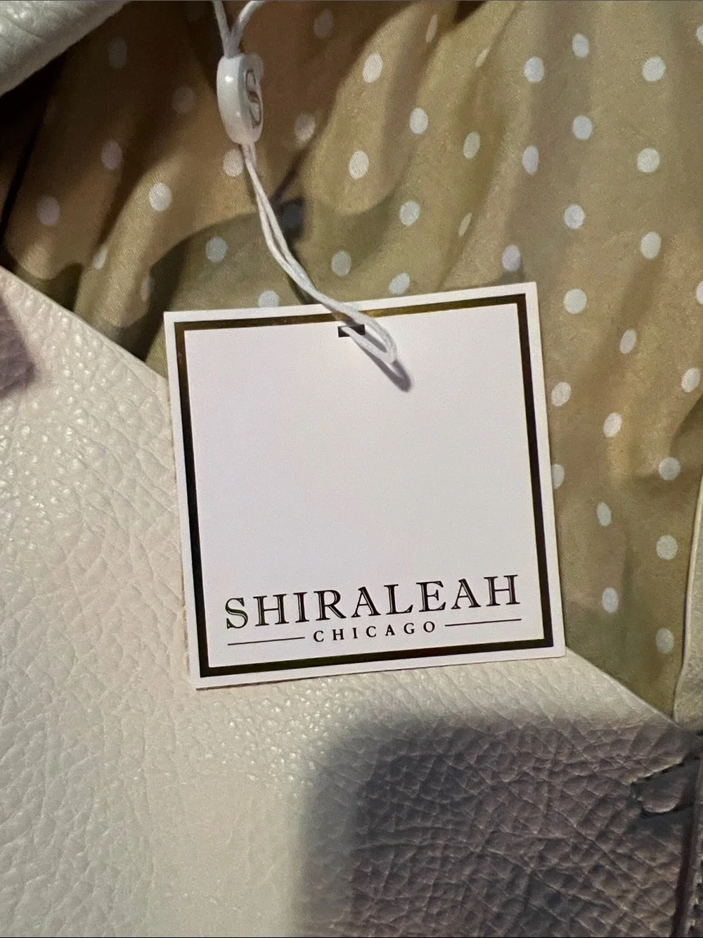 Shiraleah Ivory Faux-Leather Hobo Tote